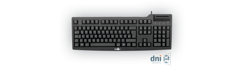 Teclado con lector
